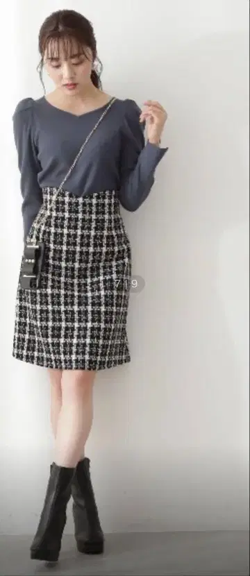 프로포션 바디 드레싱 스커트