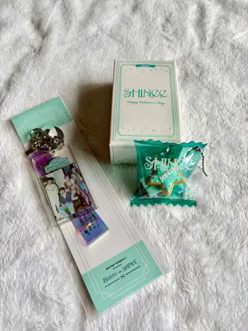 SHINee 참과 은테이프풍 키링