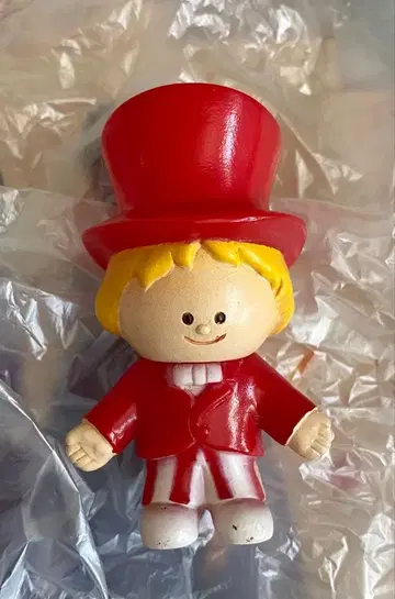 [ 레어! ] 모스버거 모스보이 쇼와 레트로 소프트 비닐 인형 6.5cm