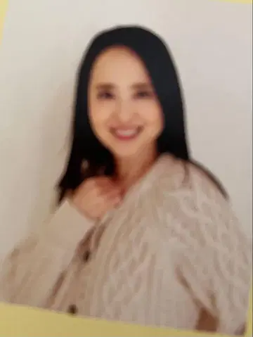 마츠다 세이코 씨와 같은 화이트 케이블 짜임 가디건