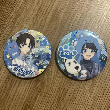 치로피노 요미우리랜드 캔뱃지 2개 세트