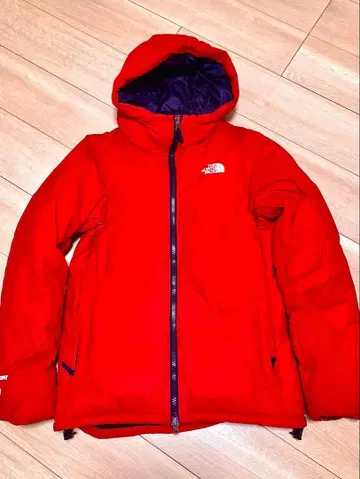 THE NORTH FACE SUMMIT 빨간색 다운 자켓