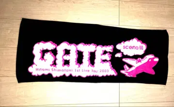 시마타니 히토미 2003 퍼스트 라이브 투어 GATE 타월 새상품
