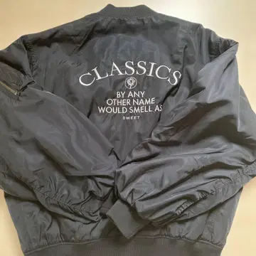 CLASSIC EMBROIDERY BOMBER 자켓