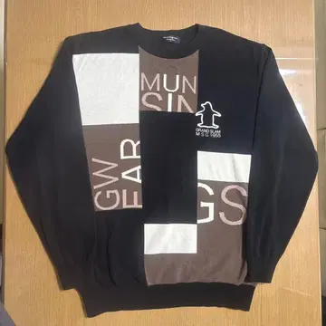 Munsingwear 패치워크 니트 L 사이즈