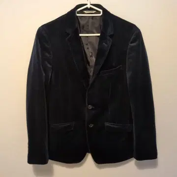 renoma HOMME 네이비 벨벳 테일러드 자켓 벨로아