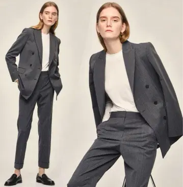 theory luxe 23AW 더블 브레스트 자켓