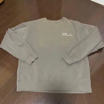 VANS 그레이 맨투맨 트레이닝복