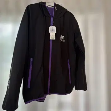 [ 미사용 ] GU 에반게리온 윈드프루프 쉘 파카 M