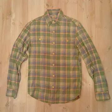 Faherty Brand XS 체크 무늬 플란넬 셔츠