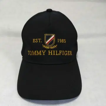 TOMMY HILFIGER 블랙 야구 모자