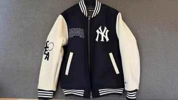 WIND AND SEA x MLB Yankees 바시티 자켓