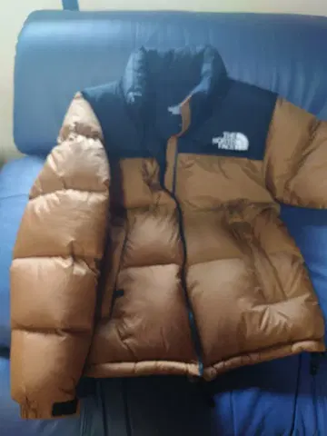 THE NORTH FACE 다운 자켓 M 사이즈 브라운/블랙