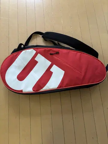 Wilson 라켓 백 레드/블랙
