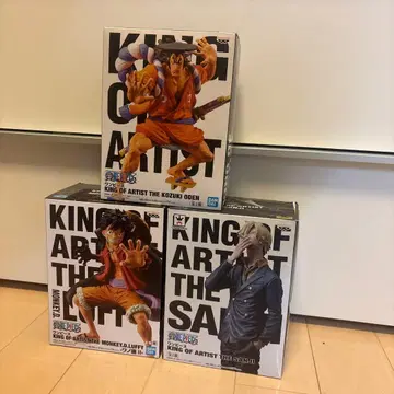 원피스 KING OF ARTIST 상디 루피 오뎅 피규어