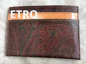 에트로 ( ETRO ) 페이즐리 무늬 카드 케이스