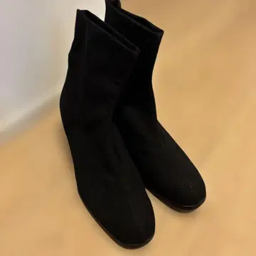 와코루 WACOAL 니트 삭스 부츠 24.5cm 블랙 1024