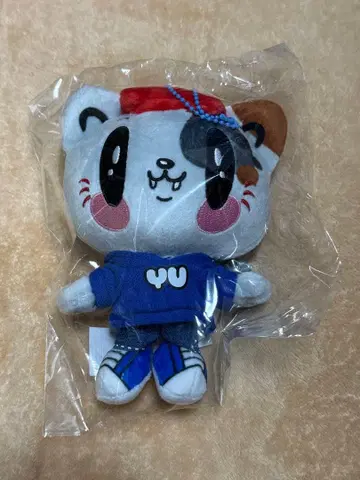 [덤 포함] 나카츠카 유타 제고양이 봉제 인형 키링 (S)