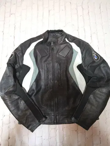 BMW 가죽 레이싱 수트 라이더 자켓 보호 패드 포함