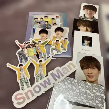 SnowMan 후카사와 타츠야 스티커 사진