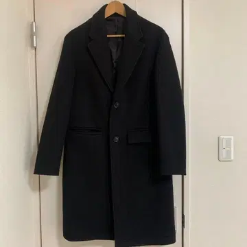 ZARA 남성용 자라 체스터 코트 롱 코트