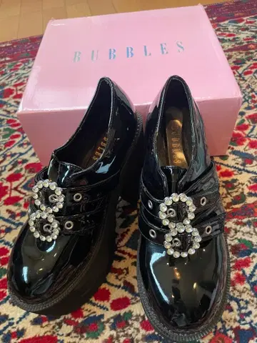 BUBBLES 통굽 블랙 37