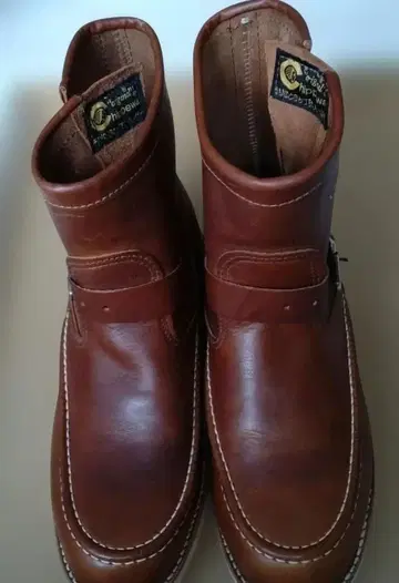 chippewa Tan Renegade 8E 브라운 워크 부츠