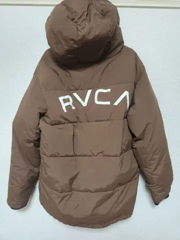 RVCA 루카 패딩 자켓 브라운 M