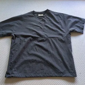 스노우피크 반팔 셔츠 L 그레이