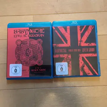 BABYMETAL 블루레이 2장 세트