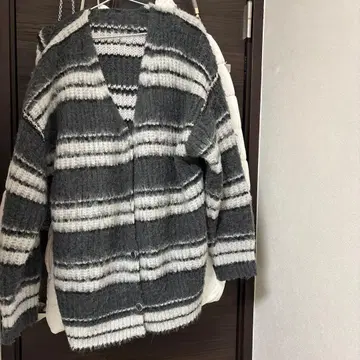 JEANASIS 스트라이프 가디건 긴팔