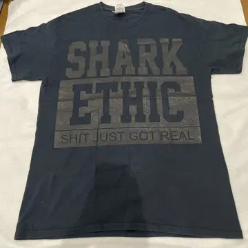 반팔 티셔츠 SHARK ETHIC M 사이즈