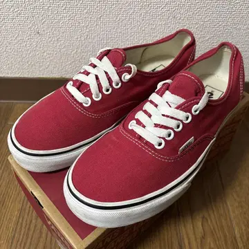 [ VANS ] 반스 오센틱 Authentic 44 D 레드 8.0