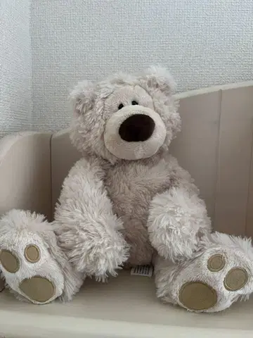 GUND 테디베어 필빈베어 화이트 봉제 인형