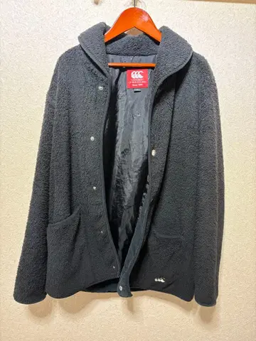 Canterbury 플리스 자켓 블랙
