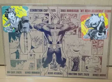 히로아카 원화전 카페 런치 매트 올마이트 미도리야 이즈쿠 바쿠고 카츠키