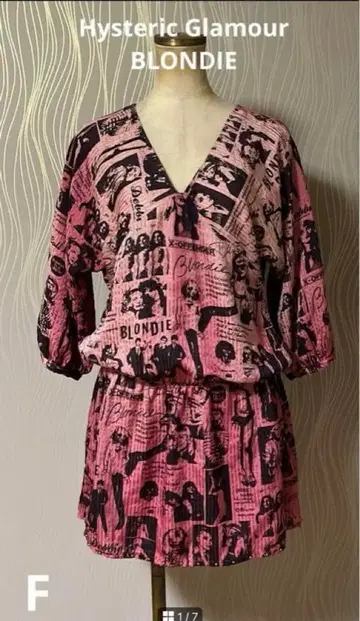 Hysteric Glamour BLONDIE 브론디 튜닉