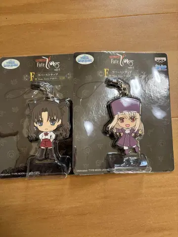 Fate/Zero SD 캐릭터 아크릴 스트랩 2개 세트