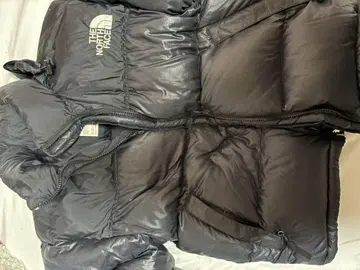 THE NORTH FACE 블랙 다운 자켓 S 눕시