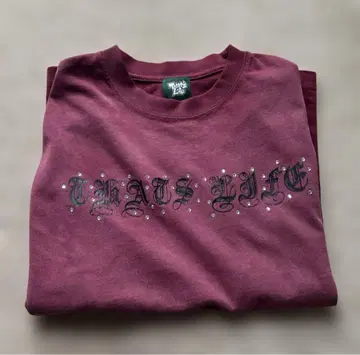 [ that's life ] Faded Gleam Script Tee