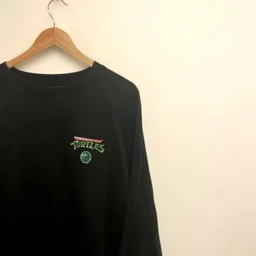 터틀즈 빈티지 트레이닝복 맨투맨 블랙 L