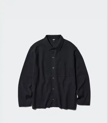 UNIQLO 밀라노 리브 셔츠 가디건 M 사이즈