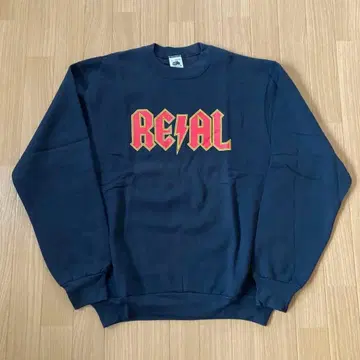 90s usa제 real skateboards ac/dc 맨투맨