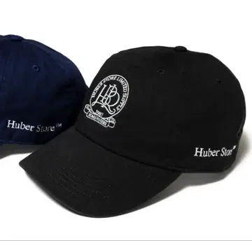 Huber Store 블랙 야구 모자