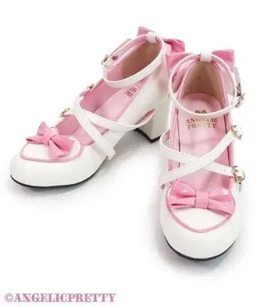 오늘 발송 angelic pretty L O V E Heart Shoes