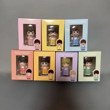 나니와단시 손가락 인형 7인 세트