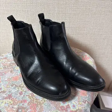 블랙 사이드 고어 부츠 M