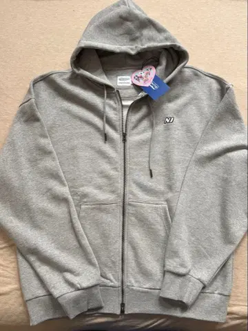 NEWJEANS x 파워퍼프 그레이 후디 후드티 집업