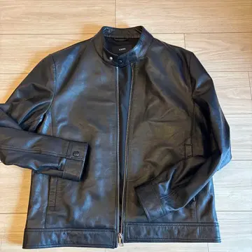 ARMA RYU 블랙 가죽 자켓