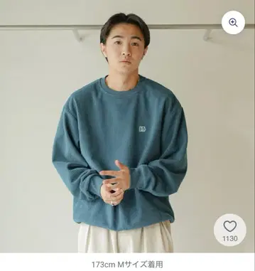 BLUETOWN 코듀로이 스웨트 셔츠